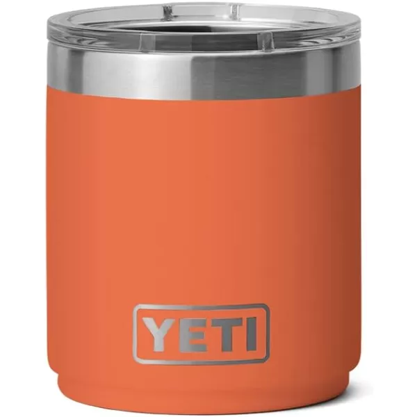 YETI Rambler 10 oz Stackable Lowball 2.0, Vacuum Insulated, Stainless Steel with MagSlider Lid, White