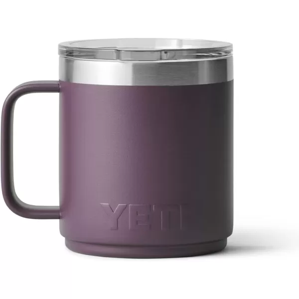 YETI Rambler 10 oz Stackable Mug, Vacuum Insulated, Stainless Steel with MagSlider Lid, Tropical Pink