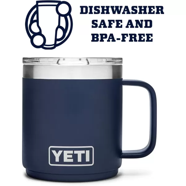 YETI Rambler 10 oz Stackable Mug, Vacuum Insulated, Stainless Steel with MagSlider Lid, Tropical Pink