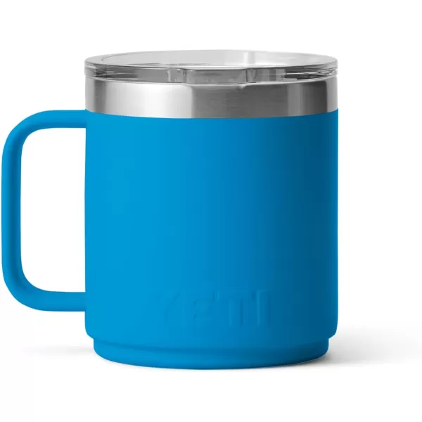 YETI Rambler 10 oz Stackable Mug, Vacuum Insulated, Stainless Steel with MagSlider Lid, Tropical Pink