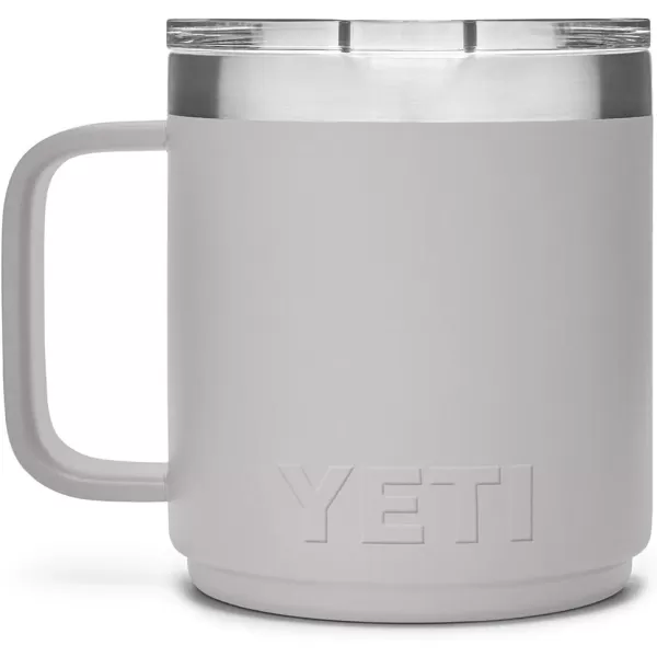 YETI Rambler 10 oz Stackable Mug, Vacuum Insulated, Stainless Steel with MagSlider Lid, Tropical Pink
