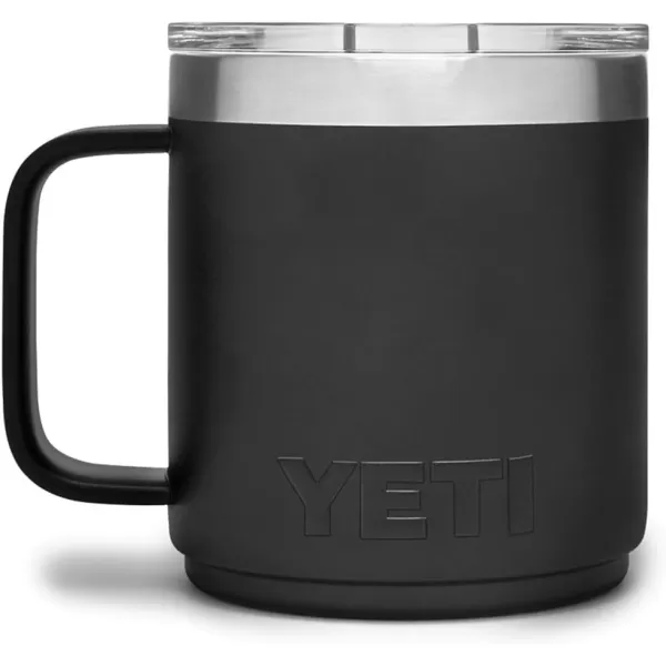 YETI Rambler 10 oz Stackable Mug, Vacuum Insulated, Stainless Steel with MagSlider Lid, Tropical Pink