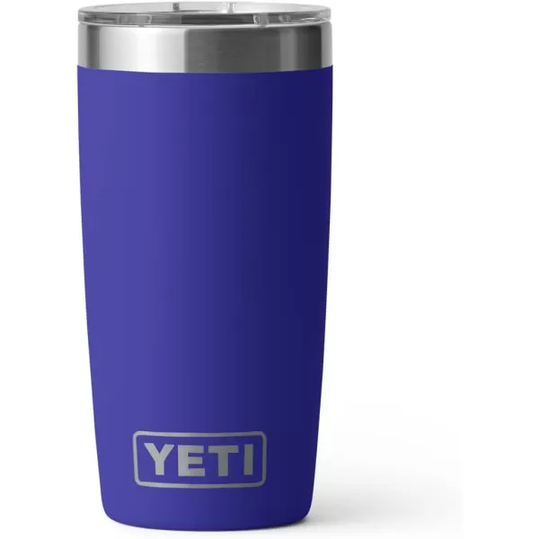 YETI Rambler 10 oz Tumbler, Stainless Steel, Vacuum Insulated with MagSlider Lid, White