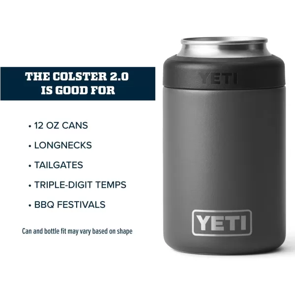 YETI Rambler 12 oz. Colster Can Insulator for Standard Size Cans, Seafoam, 1 Count 