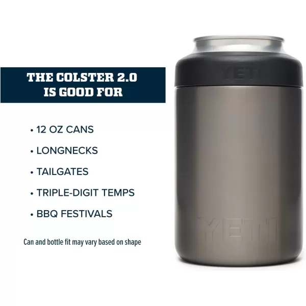 YETI Rambler 12 oz. Colster Can Insulator for Standard Size Cans, Seafoam, 1 Count 