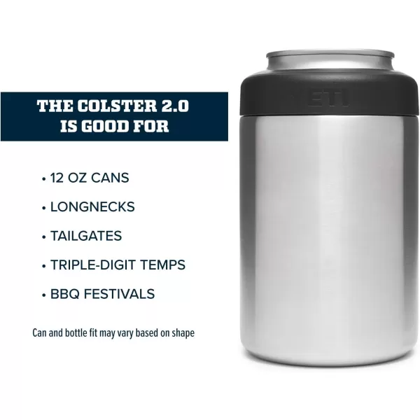 YETI Rambler 12 oz. Colster Can Insulator for Standard Size Cans, Seafoam, 1 Count 