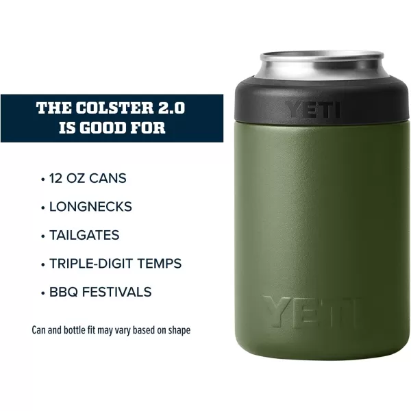 YETI Rambler 12 oz. Colster Can Insulator for Standard Size Cans, Seafoam, 1 Count 