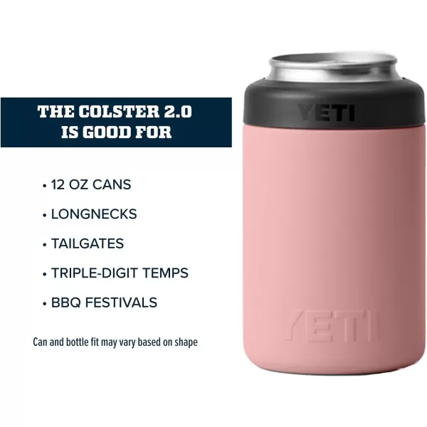 YETI Rambler 12 oz. Colster Can Insulator for Standard Size Cans, Seafoam, 1 Count 