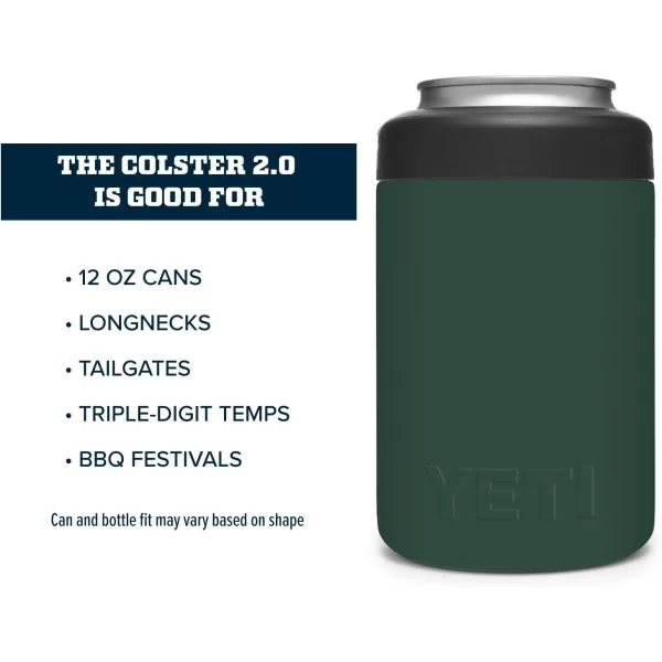 YETI Rambler 12 oz. Colster Can Insulator for Standard Size Cans, Seafoam, 1 Count 