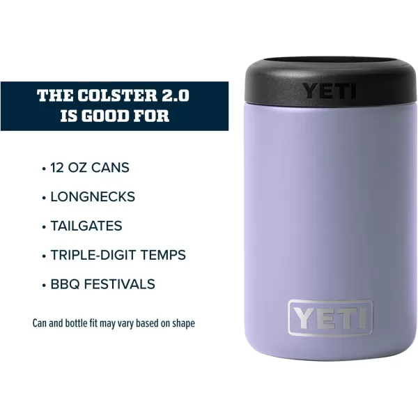 YETI Rambler 12 oz. Colster Can Insulator for Standard Size Cans, Seafoam, 1 Count 