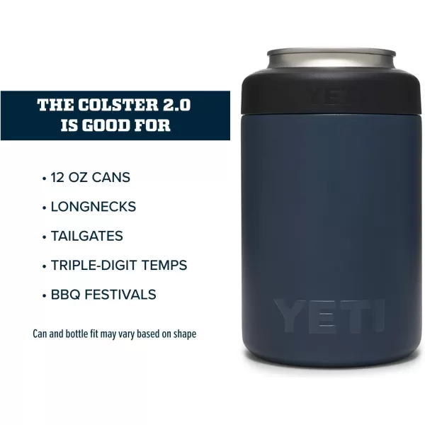 YETI Rambler 12 oz. Colster Can Insulator for Standard Size Cans, Seafoam, 1 Count 