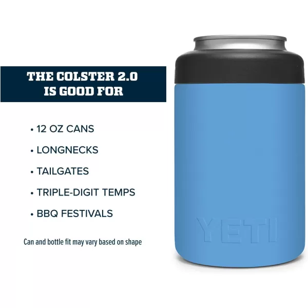 YETI Rambler 12 oz. Colster Can Insulator for Standard Size Cans, Seafoam, 1 Count 