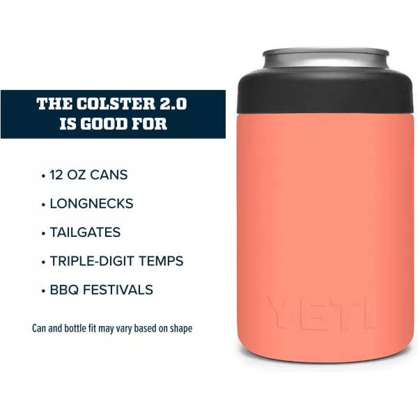 YETI Rambler 12 oz. Colster Can Insulator for Standard Size Cans, Seafoam, 1 Count 
