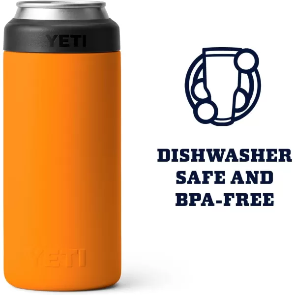 YETI Rambler 12 oz. Colster Slim Can Insulator for the Slim Hard Seltzer Cans, Charcoal