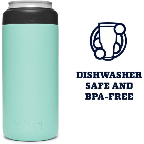 YETI Rambler 12 oz. Colster Slim Can Insulator for the Slim Hard Seltzer Cans, Charcoal