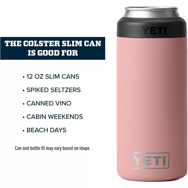 YETI Rambler 12 oz. Colster Slim Can Insulator for the Slim Hard Seltzer Cans, Charcoal