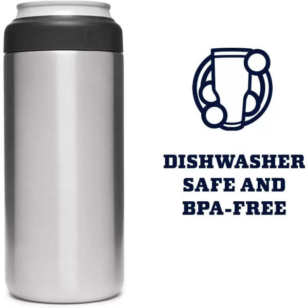 YETI Rambler 12 oz. Colster Slim Can Insulator for the Slim Hard Seltzer Cans, Charcoal