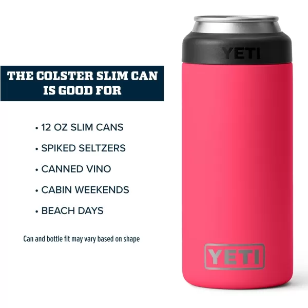 YETI Rambler 12 oz. Colster Slim Can Insulator for the Slim Hard Seltzer Cans, Charcoal