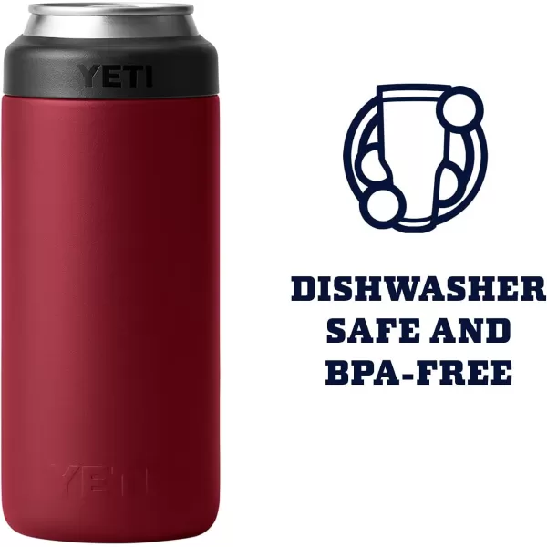 YETI Rambler 12 oz. Colster Slim Can Insulator for the Slim Hard Seltzer Cans, Charcoal