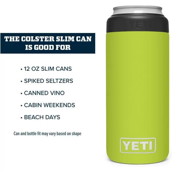 YETI Rambler 12 oz. Colster Slim Can Insulator for the Slim Hard Seltzer Cans, Charcoal