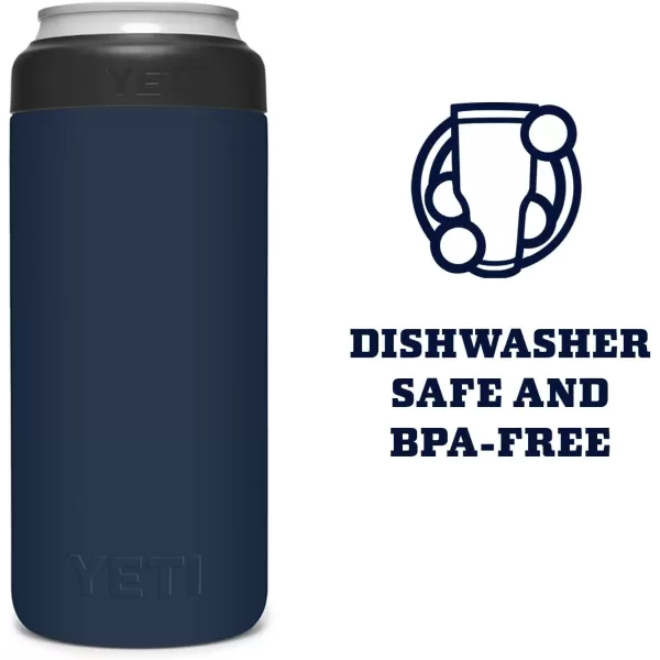 YETI Rambler 12 oz. Colster Slim Can Insulator for the Slim Hard Seltzer Cans, Charcoal