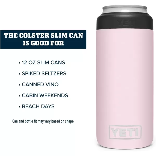 YETI Rambler 12 oz. Colster Slim Can Insulator for the Slim Hard Seltzer Cans, Charcoal