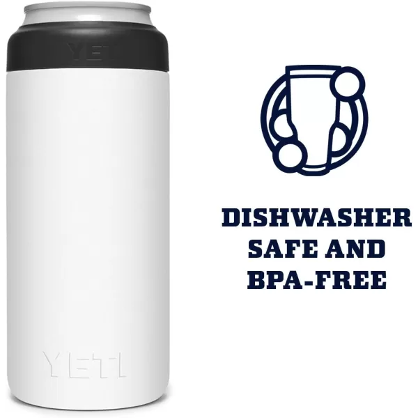 YETI Rambler 12 oz. Colster Slim Can Insulator for the Slim Hard Seltzer Cans, Charcoal
