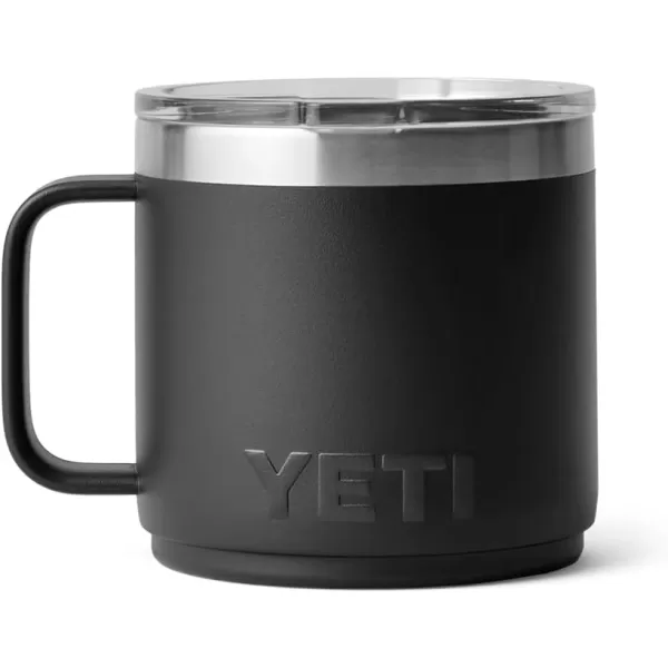YETI Rambler 14 oz Stackable Mug, Vacuum Insulated, Stainless Steel with MagSlider Lid, King Crab