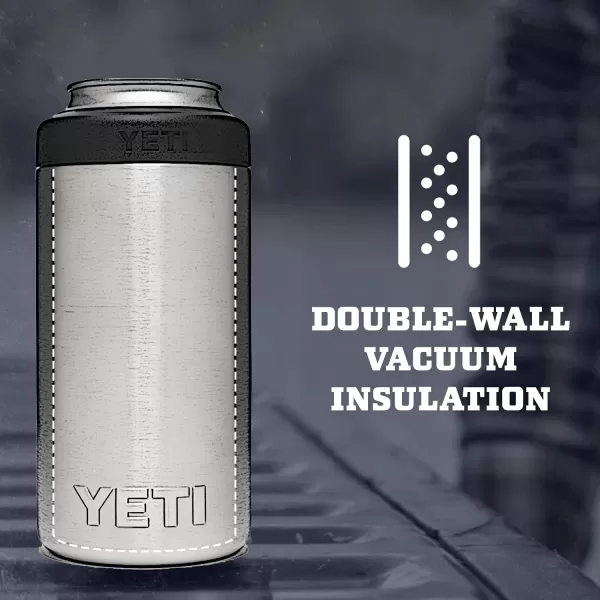 YETI Rambler 16 oz. Colster Tall Can Insulator for Tallboys &amp; 16 oz. Cans, Black
