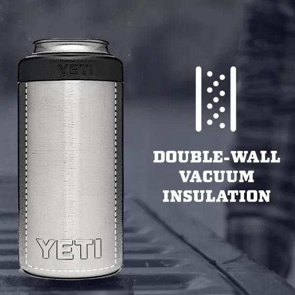 YETI Rambler 16 oz. Colster Tall Can Insulator for Tallboys &amp; 16 oz. Cans, Black