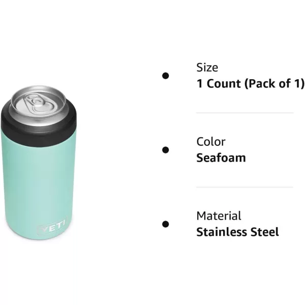 YETI Rambler 16 oz. Colster Tall Can Insulator for Tallboys &amp; 16 oz. Cans, Black