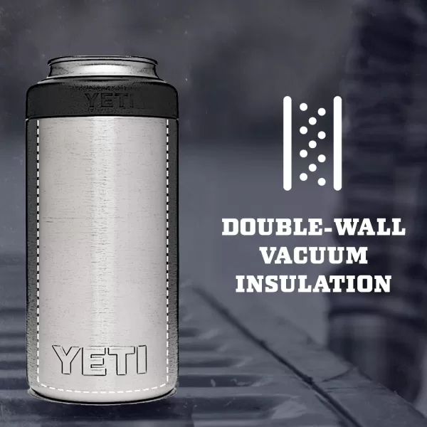 YETI Rambler 16 oz. Colster Tall Can Insulator for Tallboys &amp; 16 oz. Cans, Black