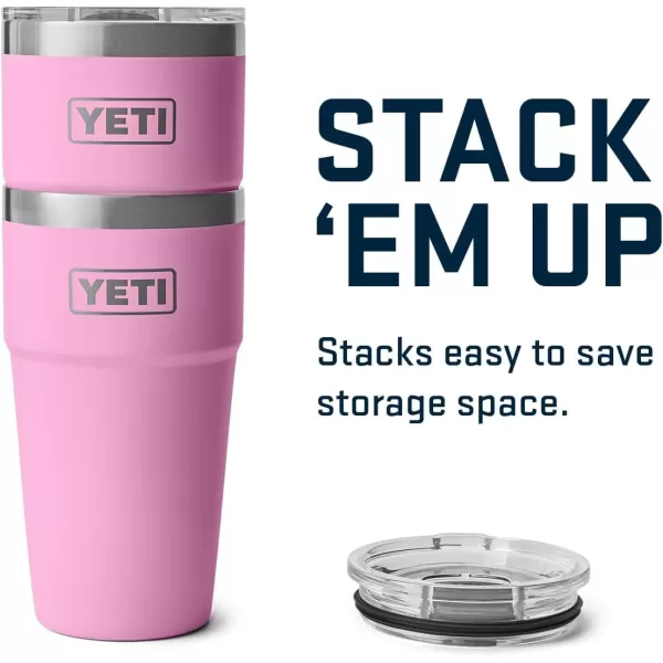 YETI Rambler 20 oz Stackable Tumbler, Stainless Steel, Vacuum Insulated with MagSlider Lid, King Crab