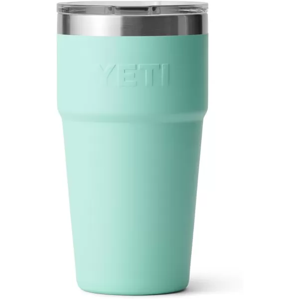 YETI Rambler 20 oz Stackable Tumbler, Stainless Steel, Vacuum Insulated with MagSlider Lid, King Crab