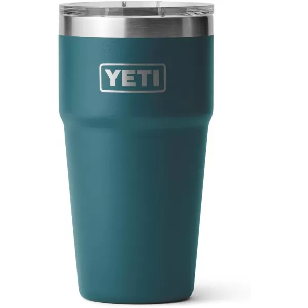 YETI Rambler 20 oz Stackable Tumbler, Stainless Steel, Vacuum Insulated with MagSlider Lid, King Crab