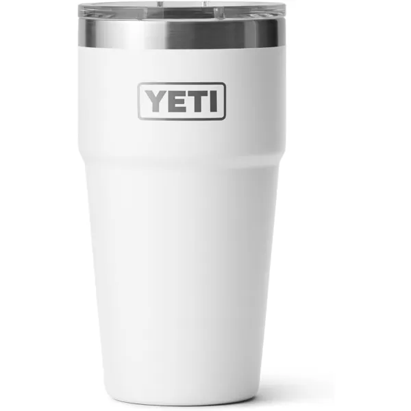 YETI Rambler 20 oz Stackable Tumbler, Stainless Steel, Vacuum Insulated with MagSlider Lid, King Crab