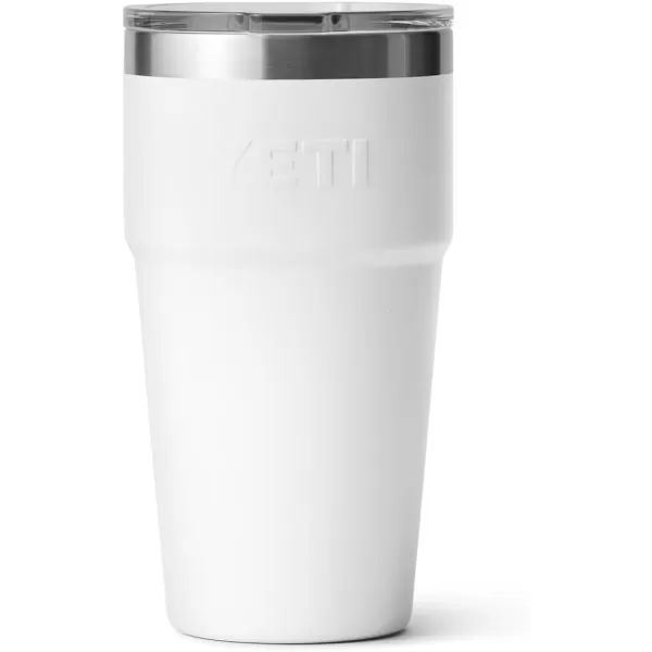 YETI Rambler 20 oz Stackable Tumbler, Stainless Steel, Vacuum Insulated with MagSlider Lid, King Crab