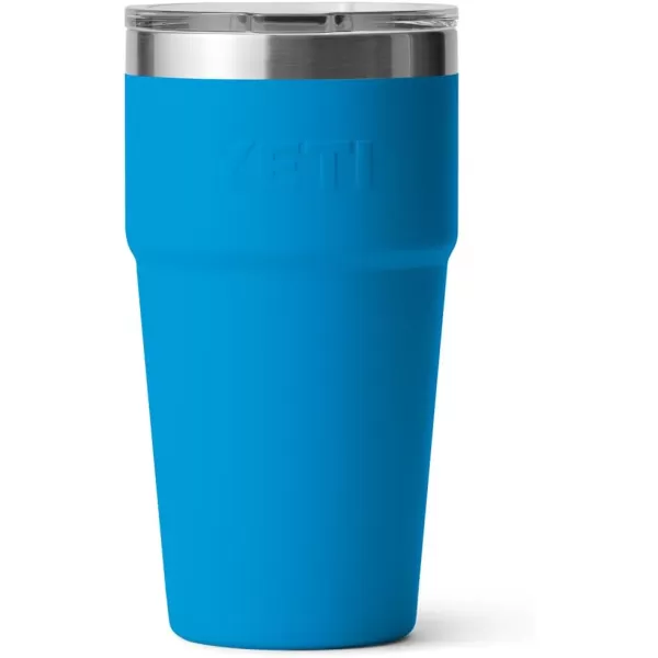 YETI Rambler 20 oz Stackable Tumbler, Stainless Steel, Vacuum Insulated with MagSlider Lid, King Crab