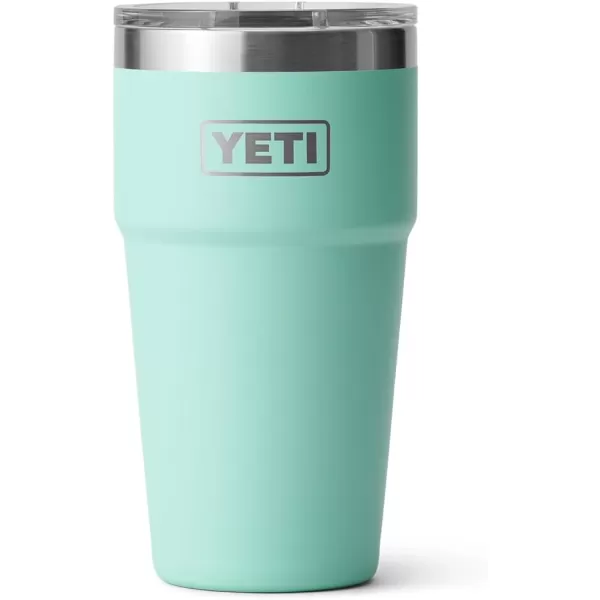 YETI Rambler 20 oz Stackable Tumbler, Stainless Steel, Vacuum Insulated with MagSlider Lid, King Crab