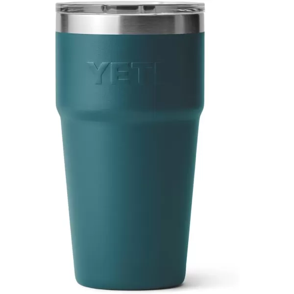 YETI Rambler 20 oz Stackable Tumbler, Stainless Steel, Vacuum Insulated with MagSlider Lid, King Crab