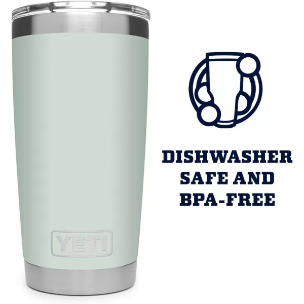 YETI Rambler 20 oz Stainless Steel Vacuum Insulated Tumbler w/MagSlider Lid
