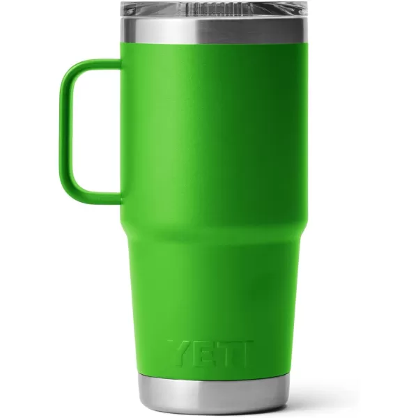 YETI Rambler 20 oz Travel Mug, Stainless Steel, Vacuum Insulated with Stronghold Lid, Black