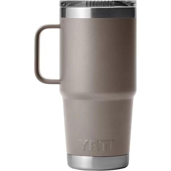 YETI Rambler 20 oz Travel Mug, Stainless Steel, Vacuum Insulated with Stronghold Lid, Black