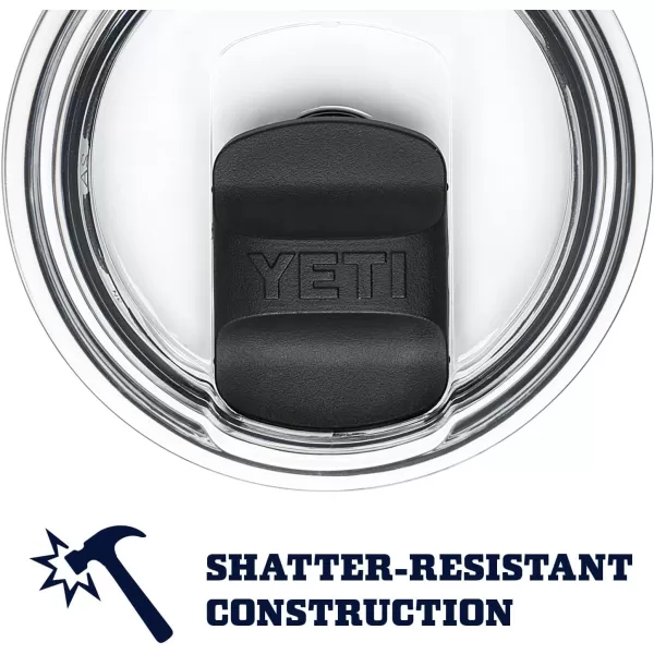 YETI Rambler 24 oz Mug, Vacuum Insulated, Stainless Steel with MagSlider Lid, White