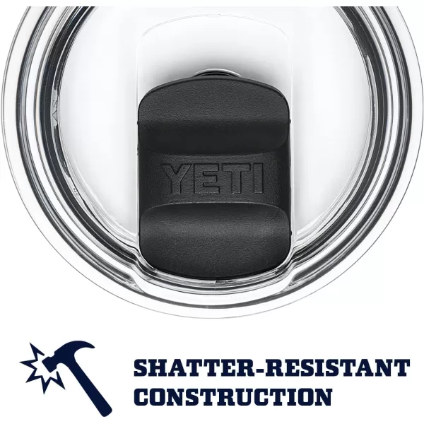 YETI Rambler 24 oz Mug, Vacuum Insulated, Stainless Steel with MagSlider Lid, White