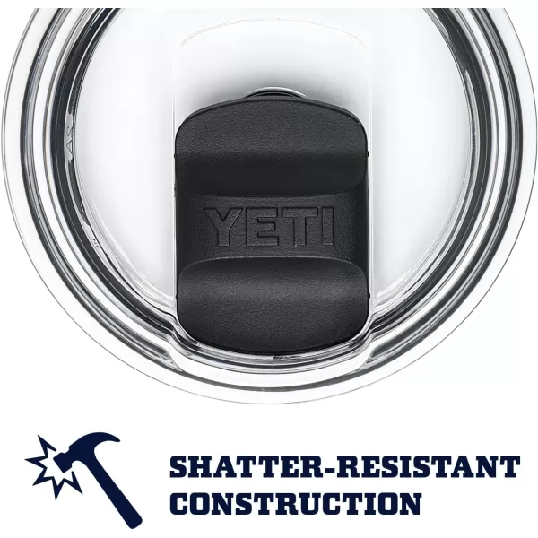 YETI Rambler 24 oz Mug, Vacuum Insulated, Stainless Steel with MagSlider Lid, White