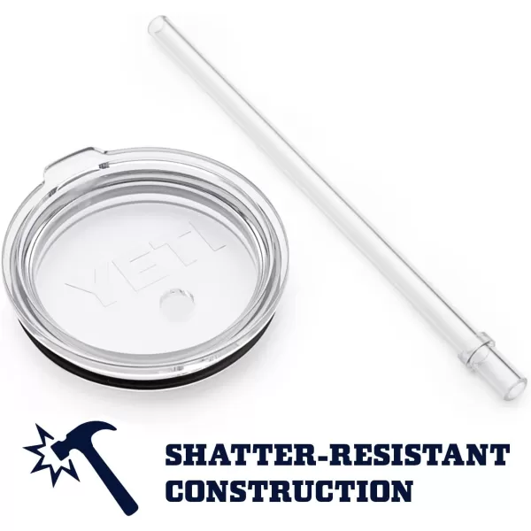 YETI Rambler 26 oz Straw Cup, Vacuum Insulated, Stainless Steel with Straw Lid, Charcoal
