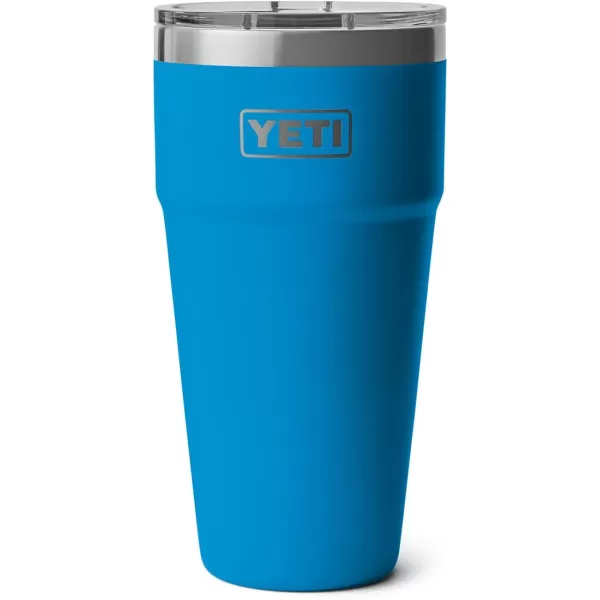 YETI Rambler 30 oz Stackable Tumbler, Stainless Steel, Vacuum Insulated with MagSlider Lid, King Crab