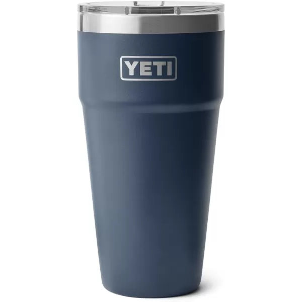 YETI Rambler 30 oz Stackable Tumbler, Stainless Steel, Vacuum Insulated with MagSlider Lid, King Crab