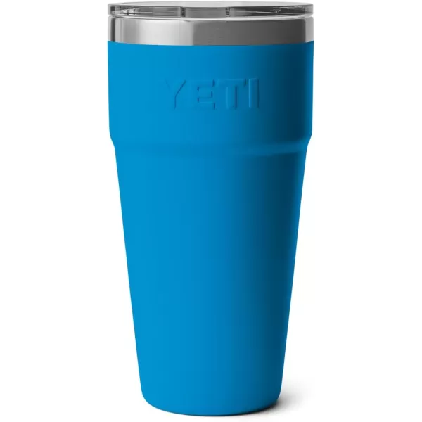 YETI Rambler 30 oz Stackable Tumbler, Stainless Steel, Vacuum Insulated with MagSlider Lid, King Crab